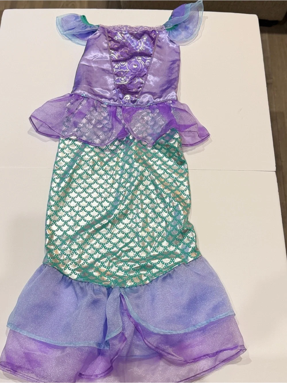 “Ariel like “ Purple & Teal Mermaid Costume Dress